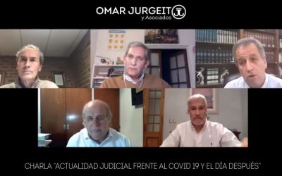 [Vídeo] Charla «Actualidad Judicial Frente al COVID 19 y el día después»